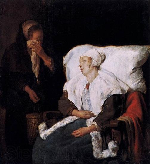 Gabriel Metsu The Sick Girl